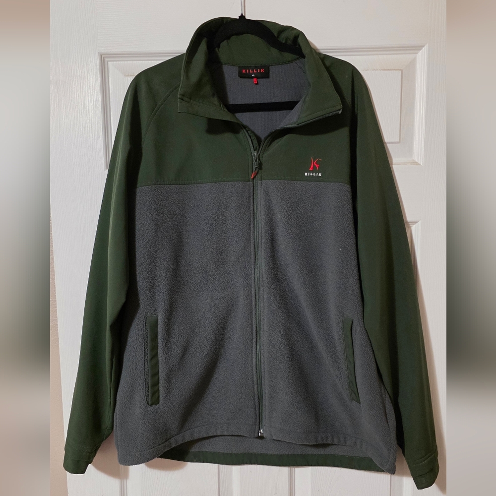 Killik Men's Green and Gray Jacket
